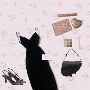 Cute black body con dress ♡︎